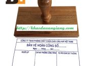 Dịch vụ khắc mộc bản vẽ hoàn công